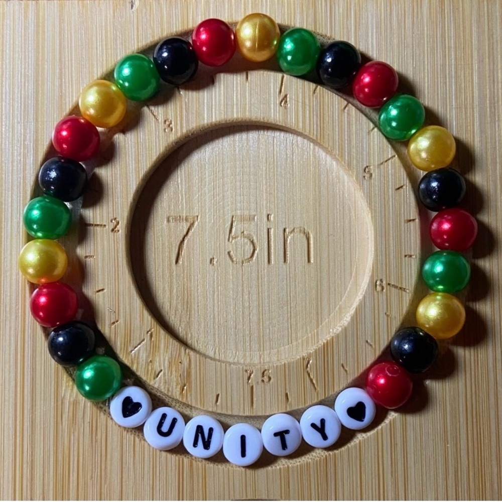 Colorful Beaded Unity Bracelet